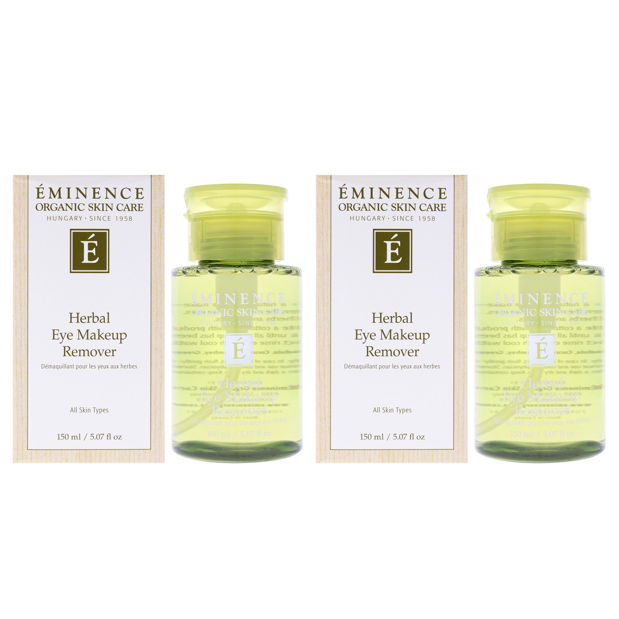 Eminence Herbal Eye Makeup Remover - Pack of 2 -Thefragrancemart.com