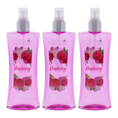Body Fantasies Raspberry Fragrance Body Spray - Pack of 3 -Thefragrancemart.com