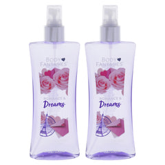 Body Fantasies Romance and Dreams - Pack of 2 -Thefragrancemart.com