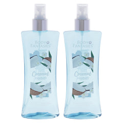 Body Fantasies Coconut Fantasy - Pack of 2 -Thefragrancemart.com