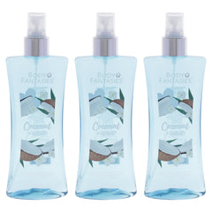 Body Fantasies Coconut Fantasy - Pack of 3 -Thefragrancemart.com