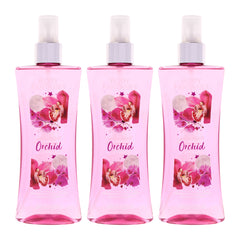 Body Fantasies Midnight Orchid - Pack of 3 -Thefragrancemart.com