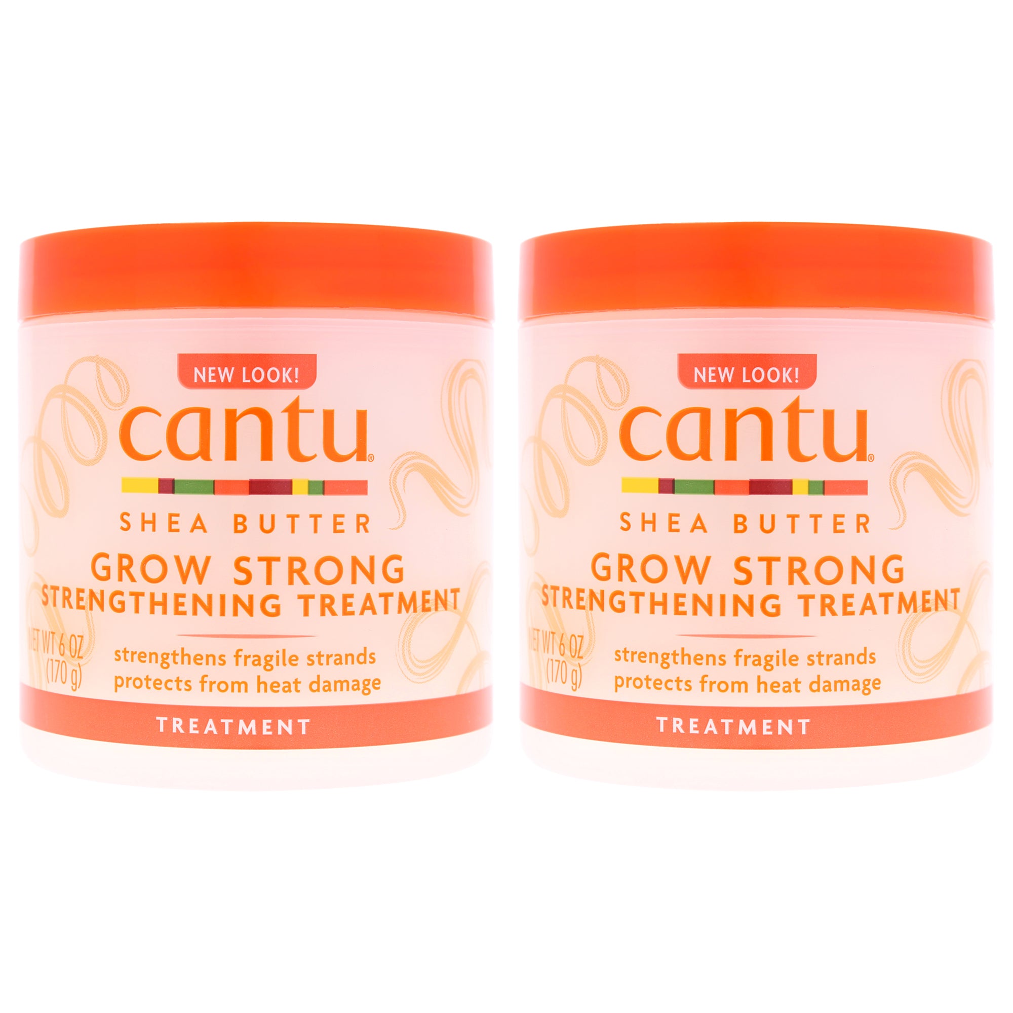 Cantu Shea Butter Grow Strong Strengthening Treatment - Pack of 2 -Thefragrancemart.com