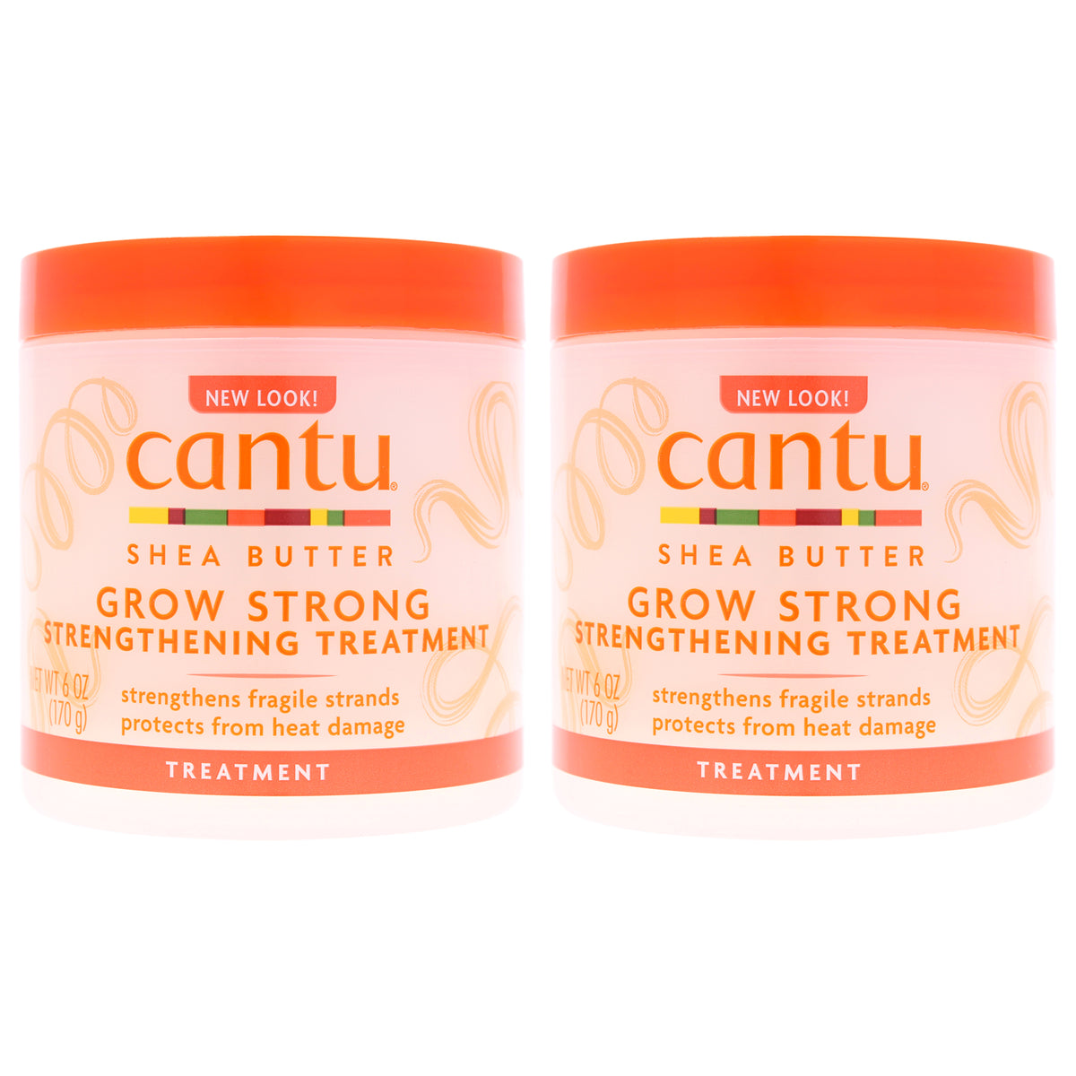 Cantu Shea Butter Grow Strong Strengthening Treatment - Pack of 2 -Thefragrancemart.com