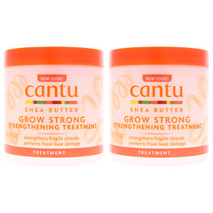 Cantu Shea Butter Grow Strong Strengthening Treatment - Pack of 2 -Thefragrancemart.com