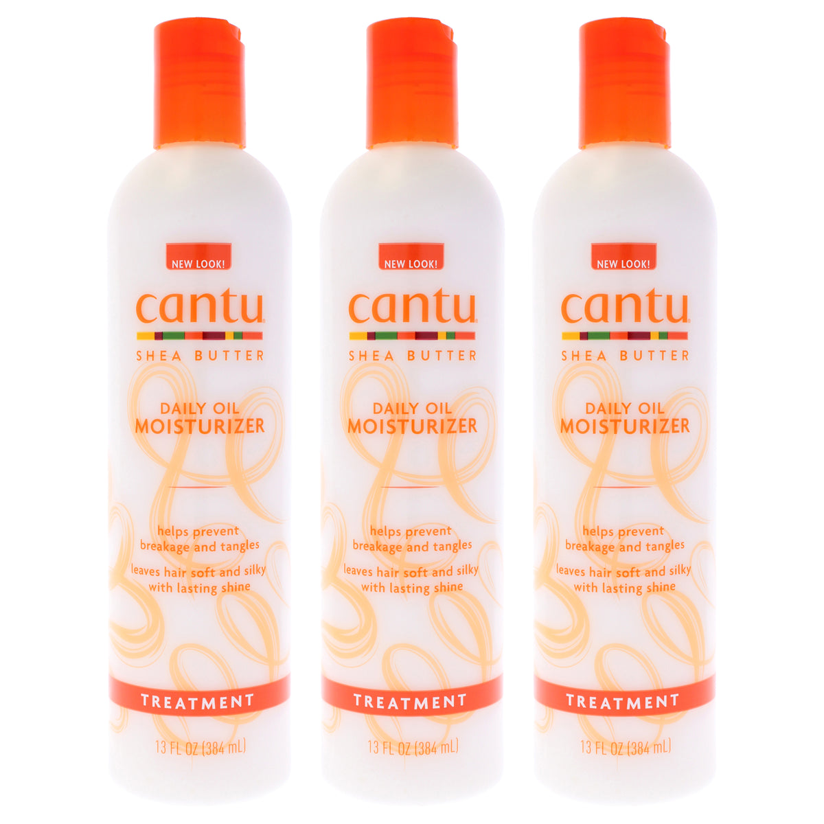 Cantu Shea Butter Daily Oil Moisturizer - Pack of 3 -Thefragrancemart.com