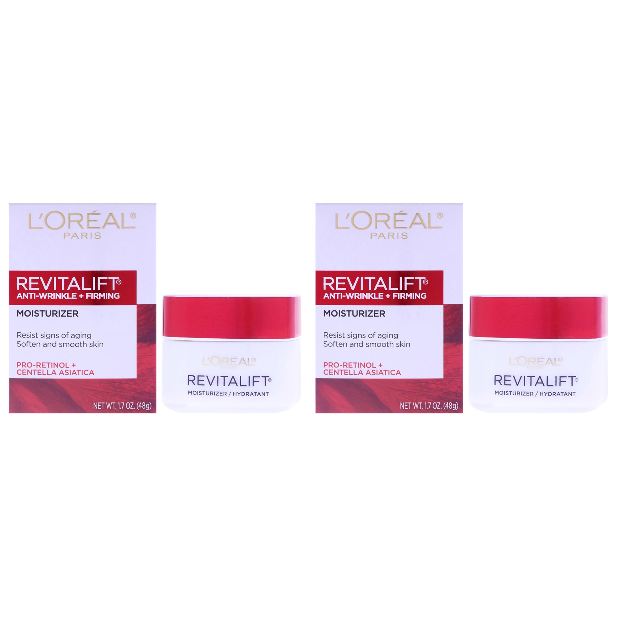LOreal Paris Revitalift Anti Wrinkle and Firming Day Cream - Pack of 2 -Thefragrancemart.com