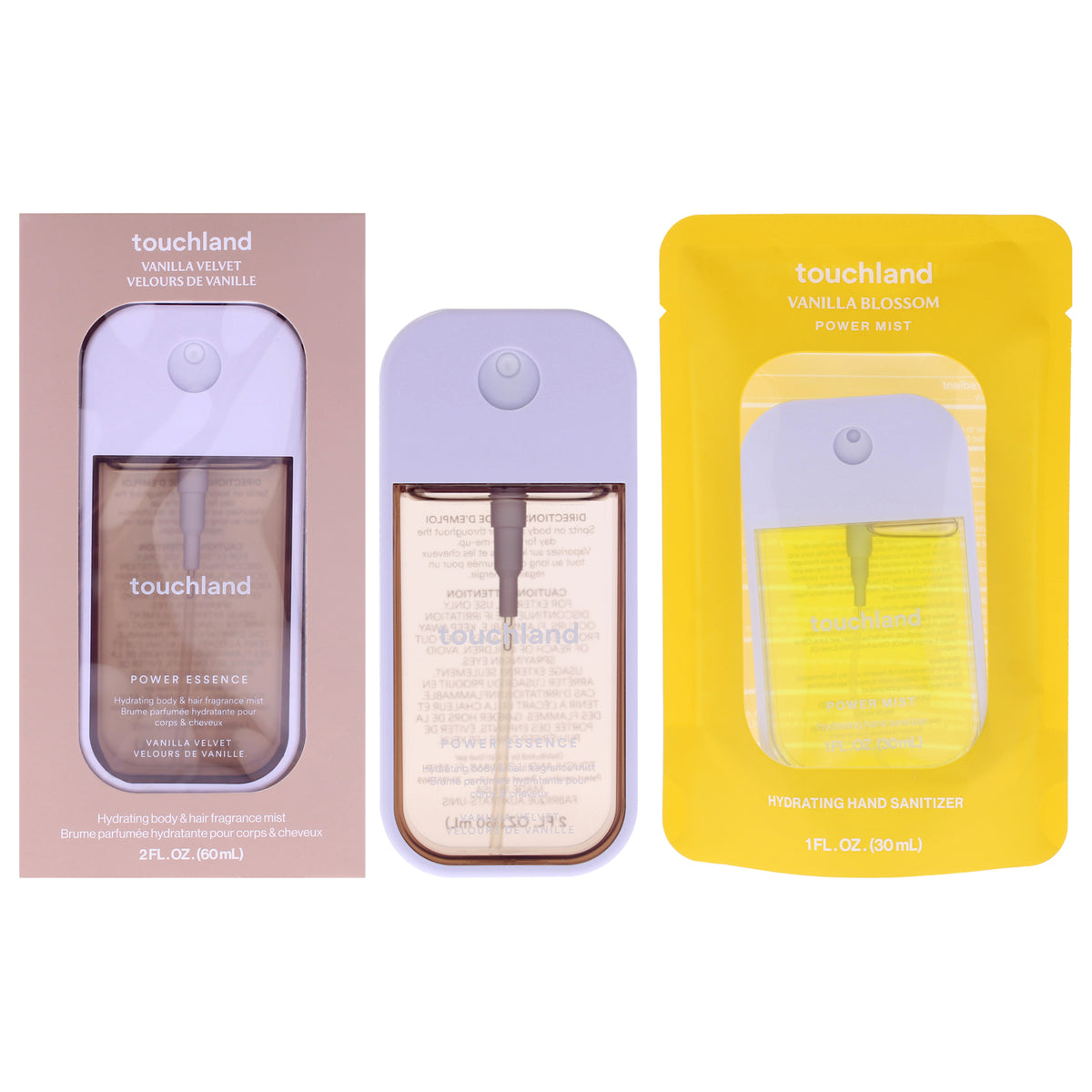 Touchland Power Mist and Essence Kit -Thefragrancemart.com