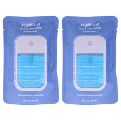 Touchland Power Mist Hydrating Hand Sanitizer - Blue Sandalwood - Pack of 2 -Thefragrancemart.com