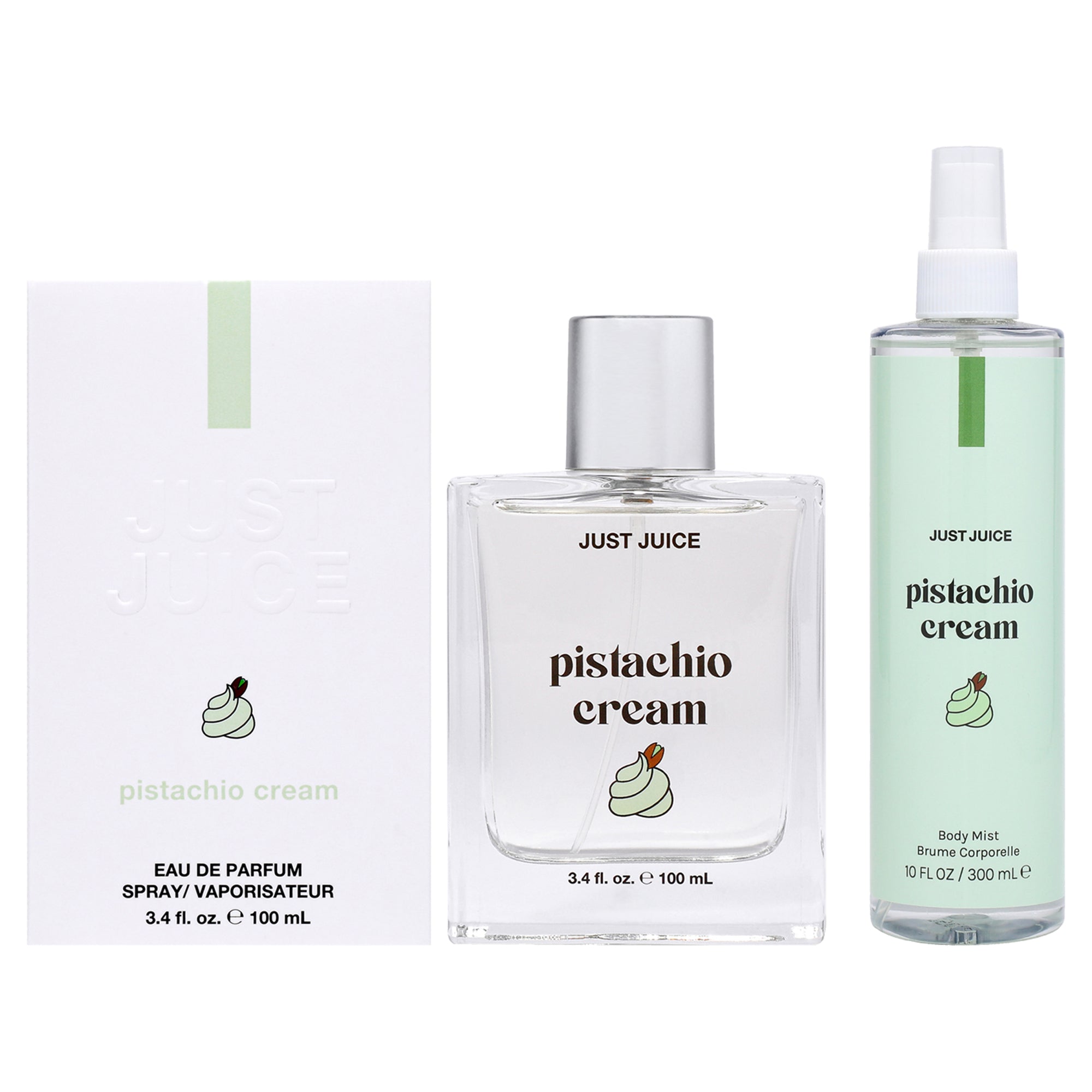 Just Juice Pistachio Cream Kit 2 Pc Kit-Thefragrancemart.com