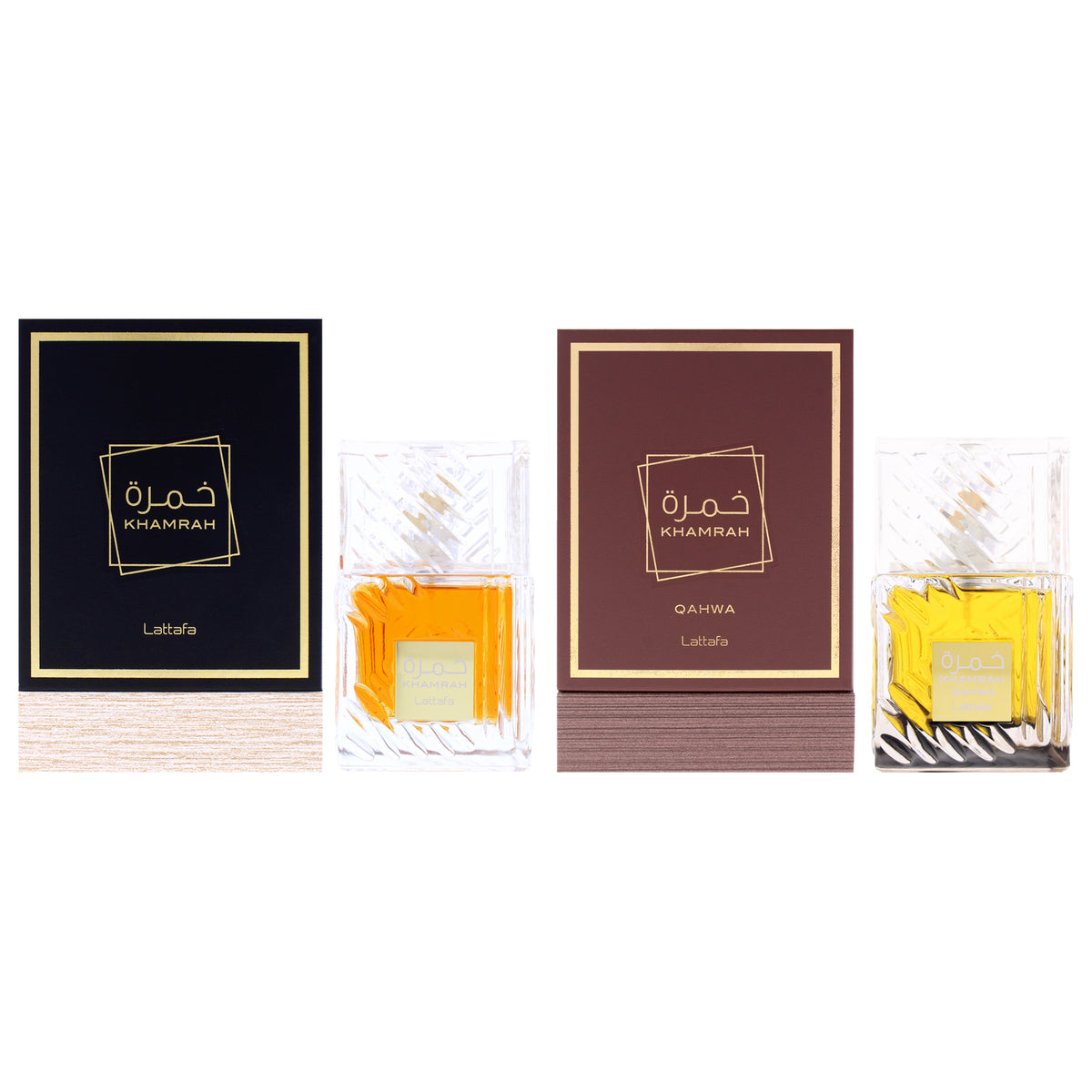 Lattafa Khamrah Kit 2 Pc Kit-Thefragrancemart.com