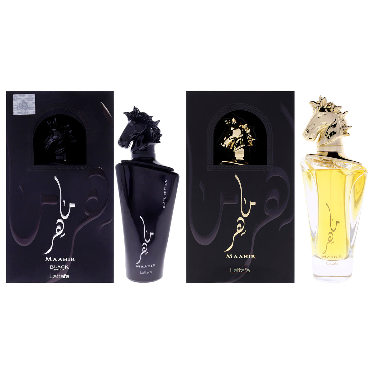 Lattafa Maahir Kit 2 Pc Kit-Thefragrancemart.com