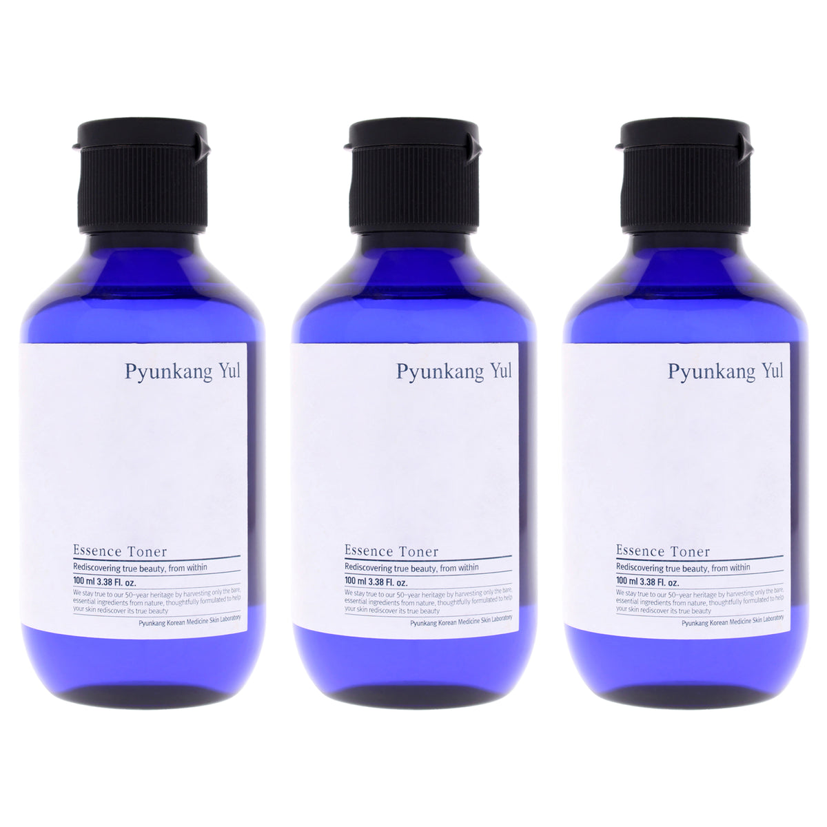 Pyunkang Yul Essence Toner - Pack of 3 -Thefragrancemart.com