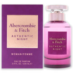 Abercrombie and Fitch Authentic Night Eau De Parfum The fragrance mart