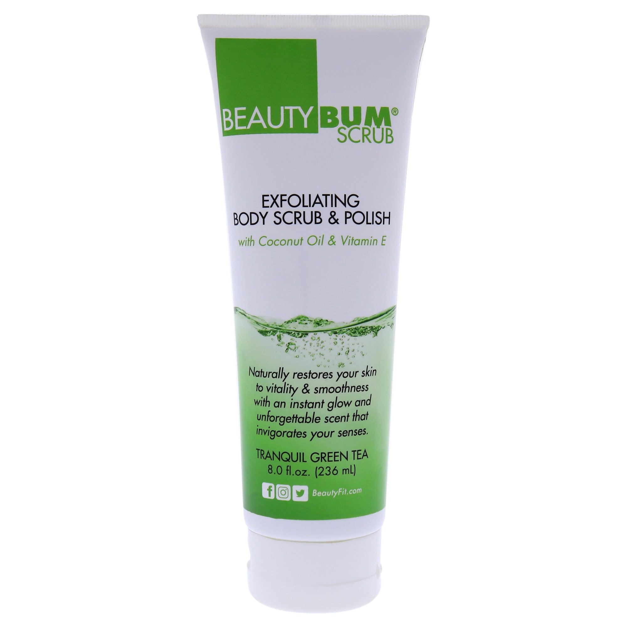 BeautyFit BeautyBum Scrub Exfoliating Body Scrub and Polish - Tranquil Green Tea  The fragrance mart