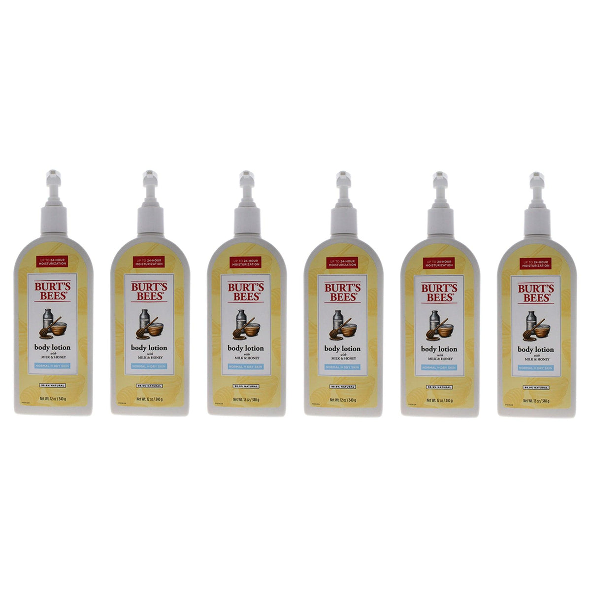 Burts Bees Milk and Honey Body Lotion - Pack of 7  The fragrance mart