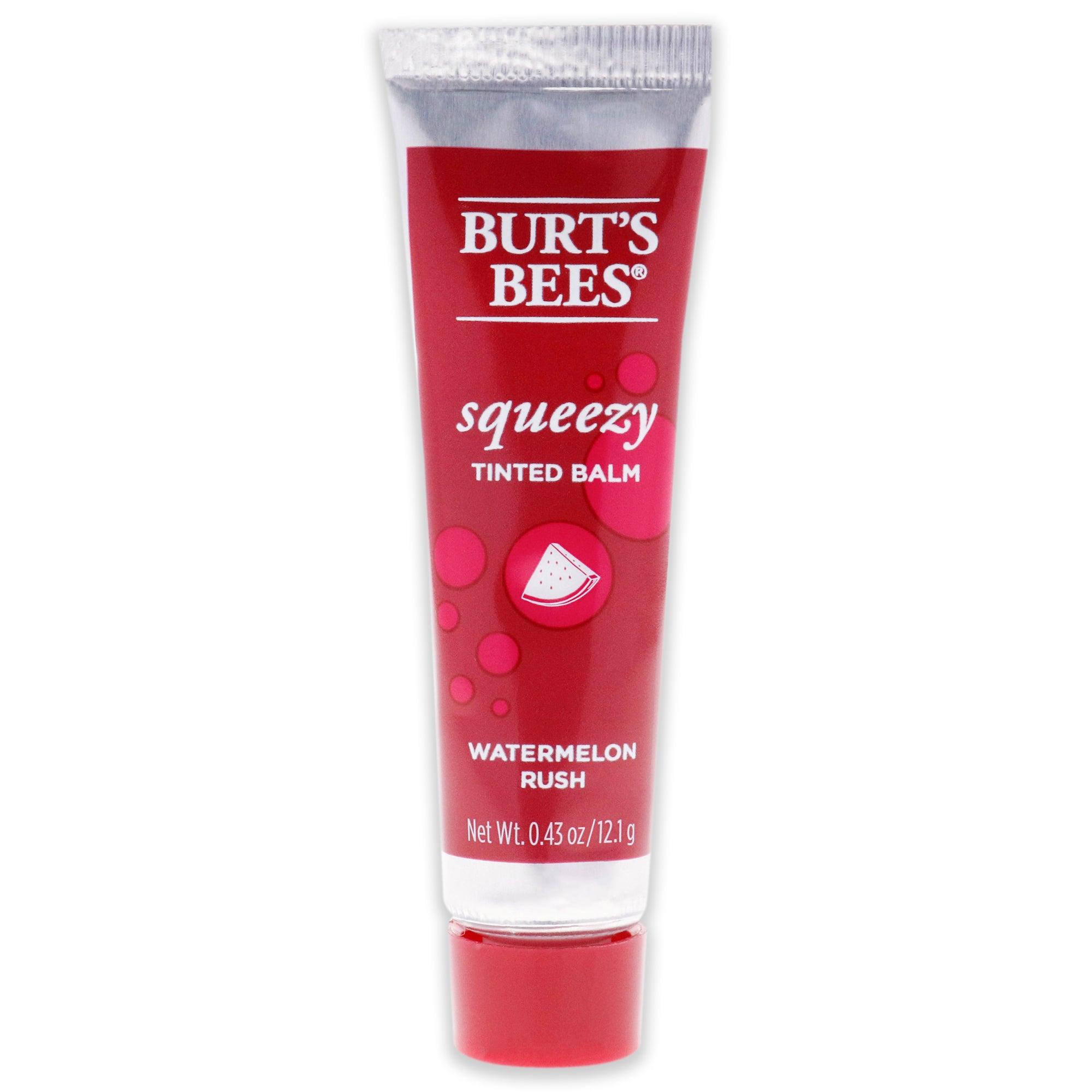 Burts Bees Squeezy Tinted Lip Balm - Watermelon Rush  The fragrance mart