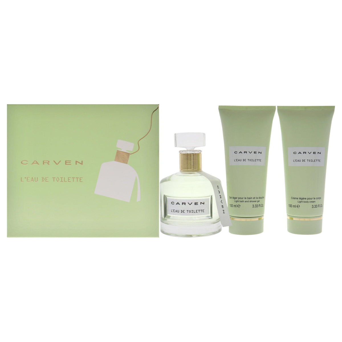 Carven LEau De Toilette 3 Pc Gift Set The fragrance mart