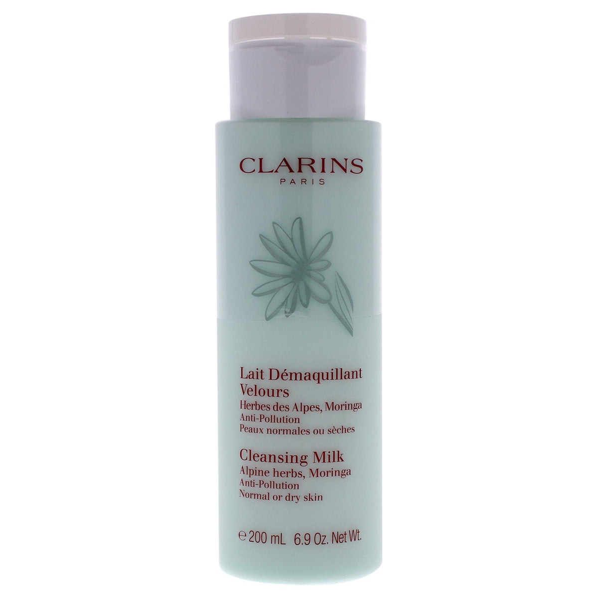 Clarins Cleansing Milk With Alpine Herbs - Normal or Dry Skin  The fragrance mart