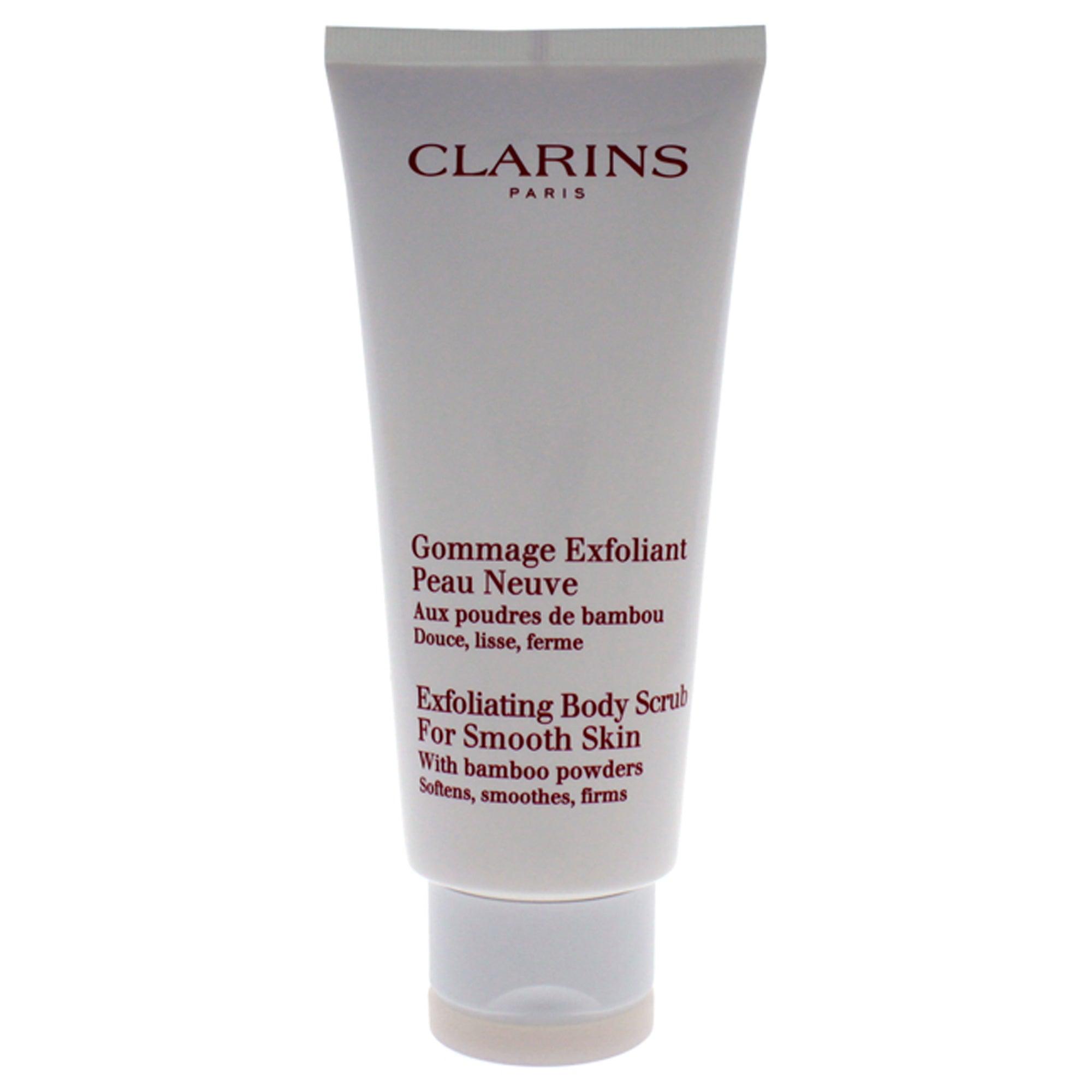 Clarins Exfoliating Body Scrub For Smooth Skin with Bamboo Powders  The fragrance mart