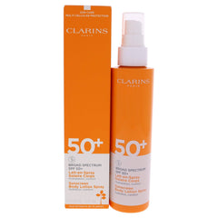 Clarins Sun Care Body Lotion Spray SPF 50 Plus  The fragrance mart