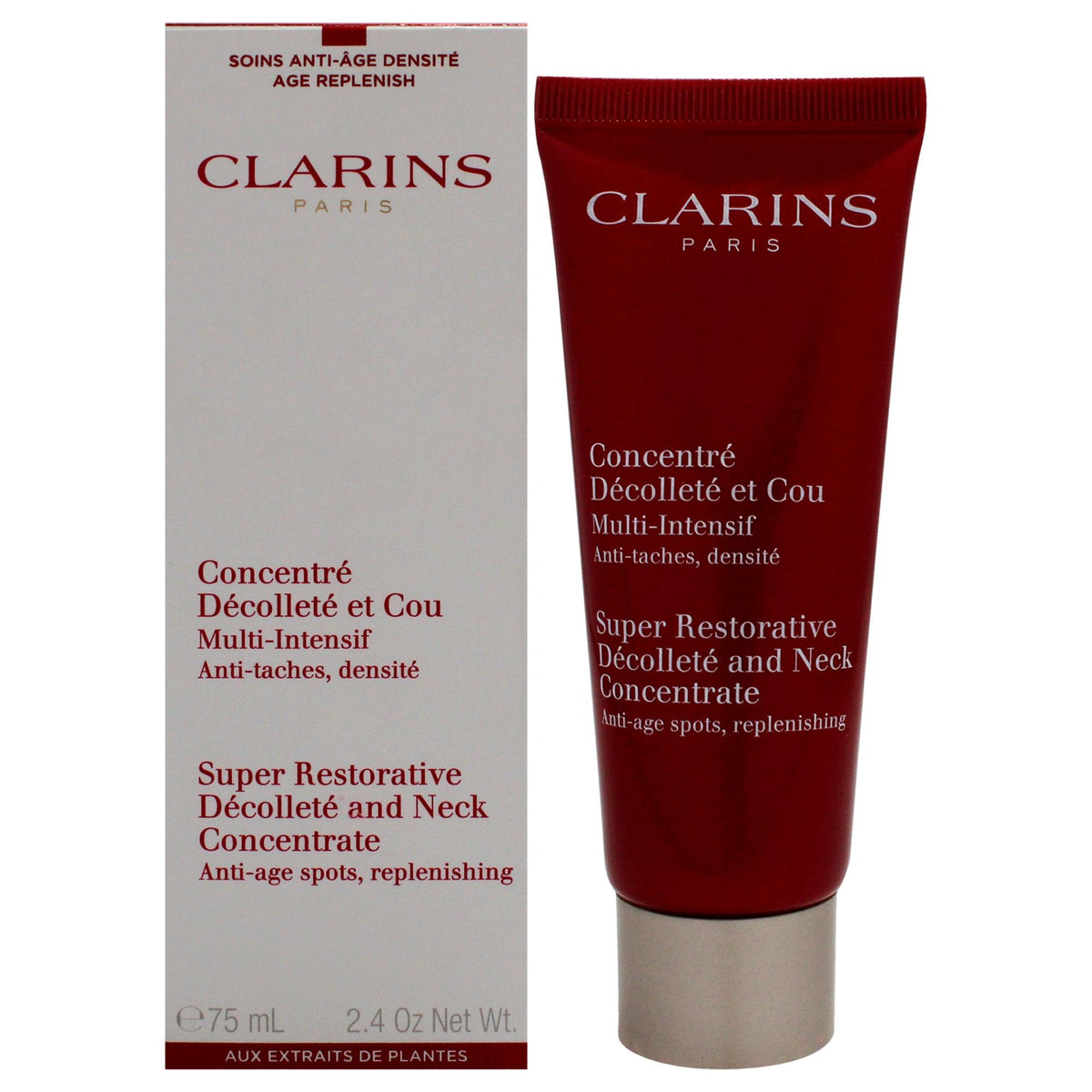 Clarins Super Restorative Decollete and Neck Concentrate  The fragrance mart