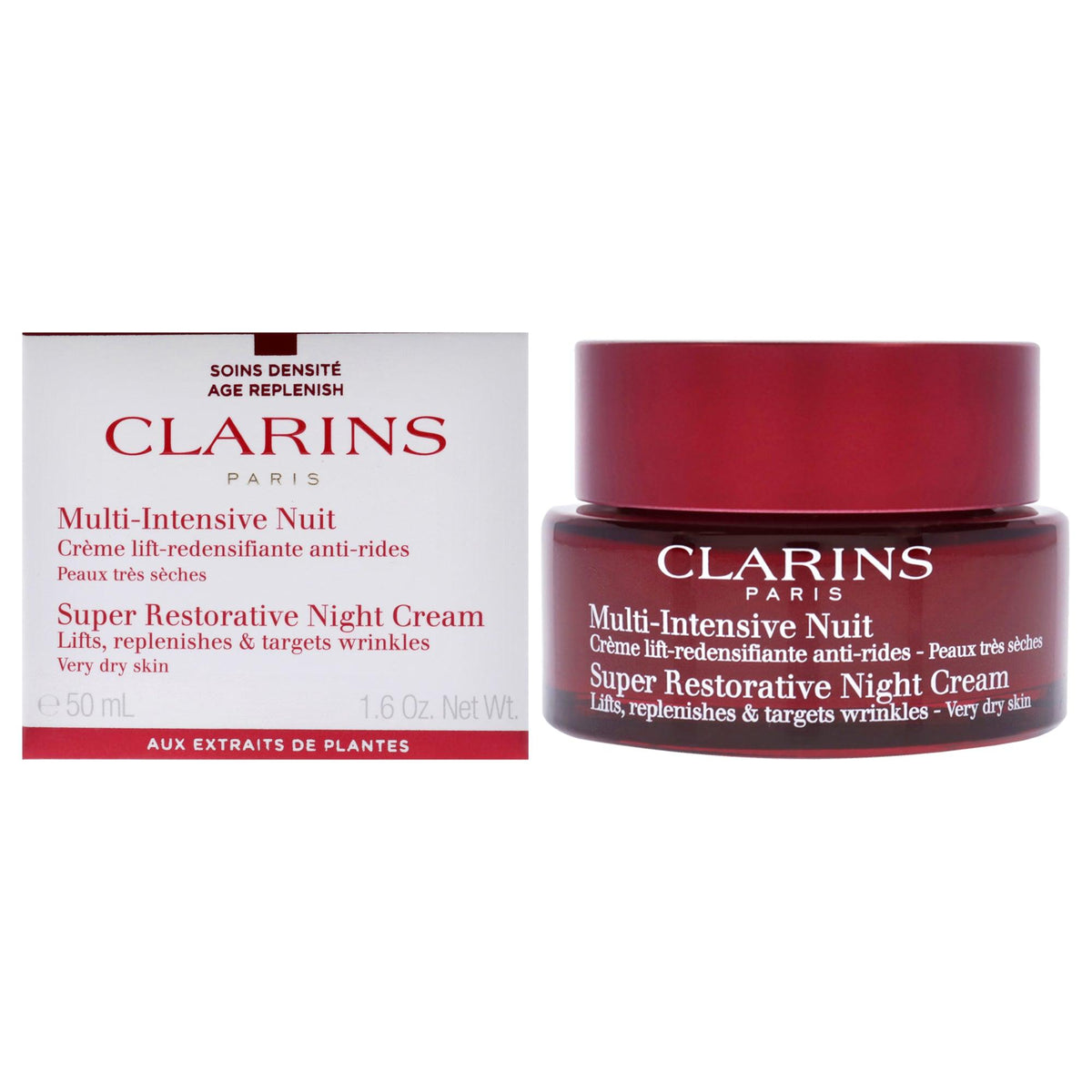 Clarins Super Restorative Night Cream - Very Dry Skin  The fragrance mart