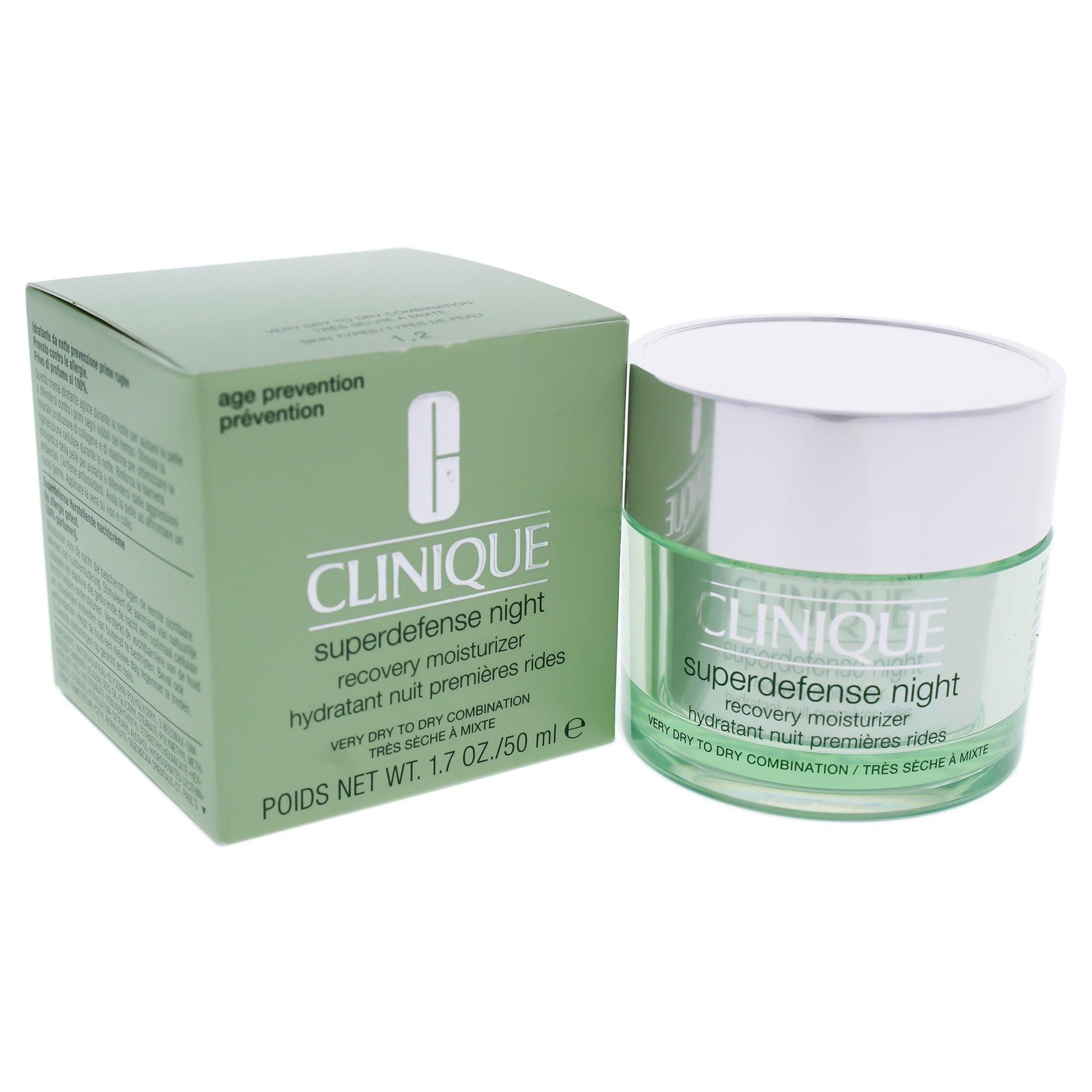 Clinique Superdefense Night Recovery Moisturizer  The fragrance mart