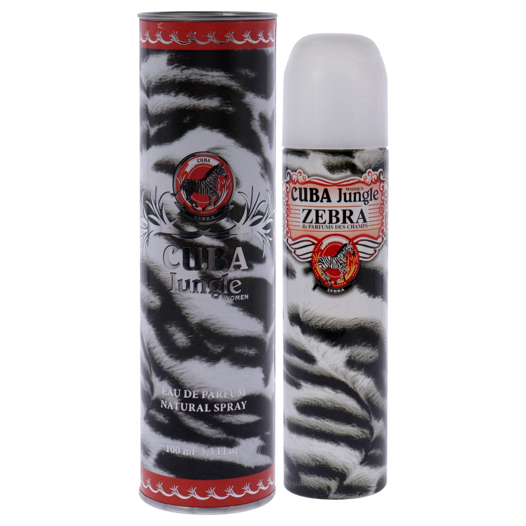 Cuba Jungle Zebra Eau De Parfum The fragrance mart