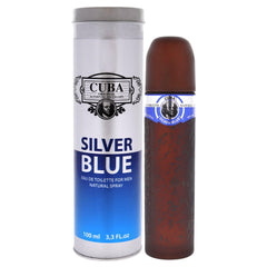 Cuba Silver Blue Eau De Toilette The fragrance mart