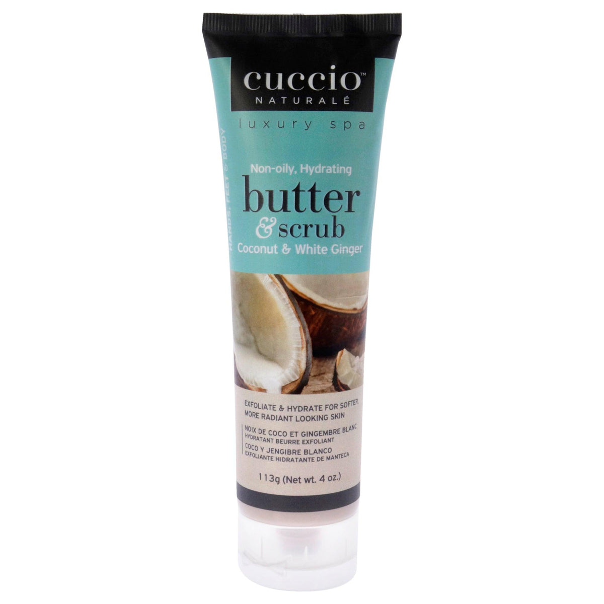 Cuccio Naturale Butter and Scrub - Coconut and White Ginger  The fragrance mart