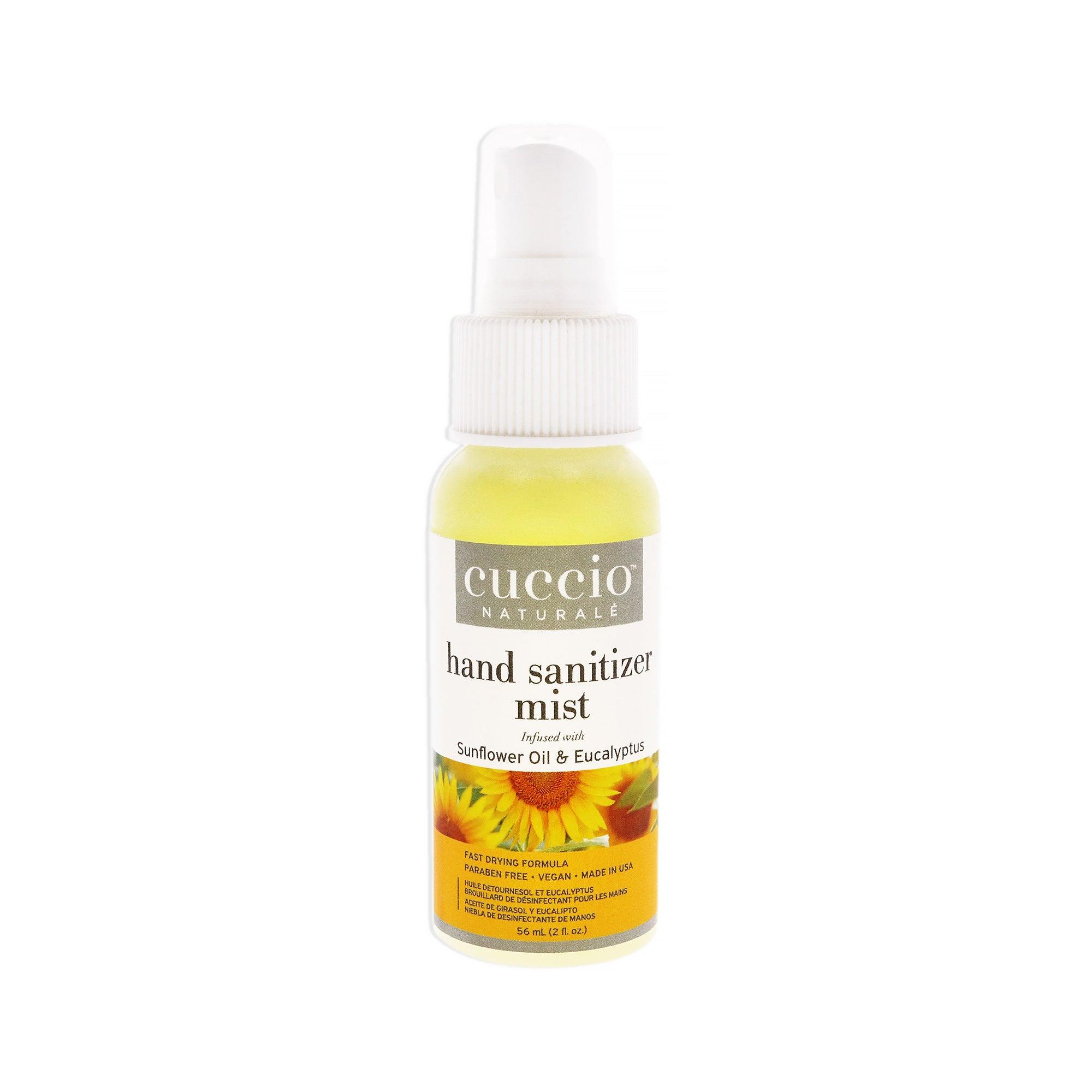 Cuccio Naturale Hand Sanitizer Mist - Sunflower Oil and Eucalyptus  The fragrance mart