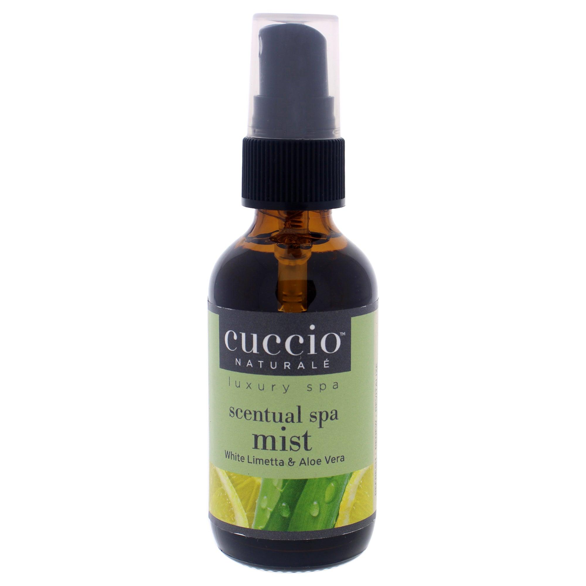 Cuccio Naturale Scentual Spa Mist - White Limetta and Aloe Vera  The fragrance mart