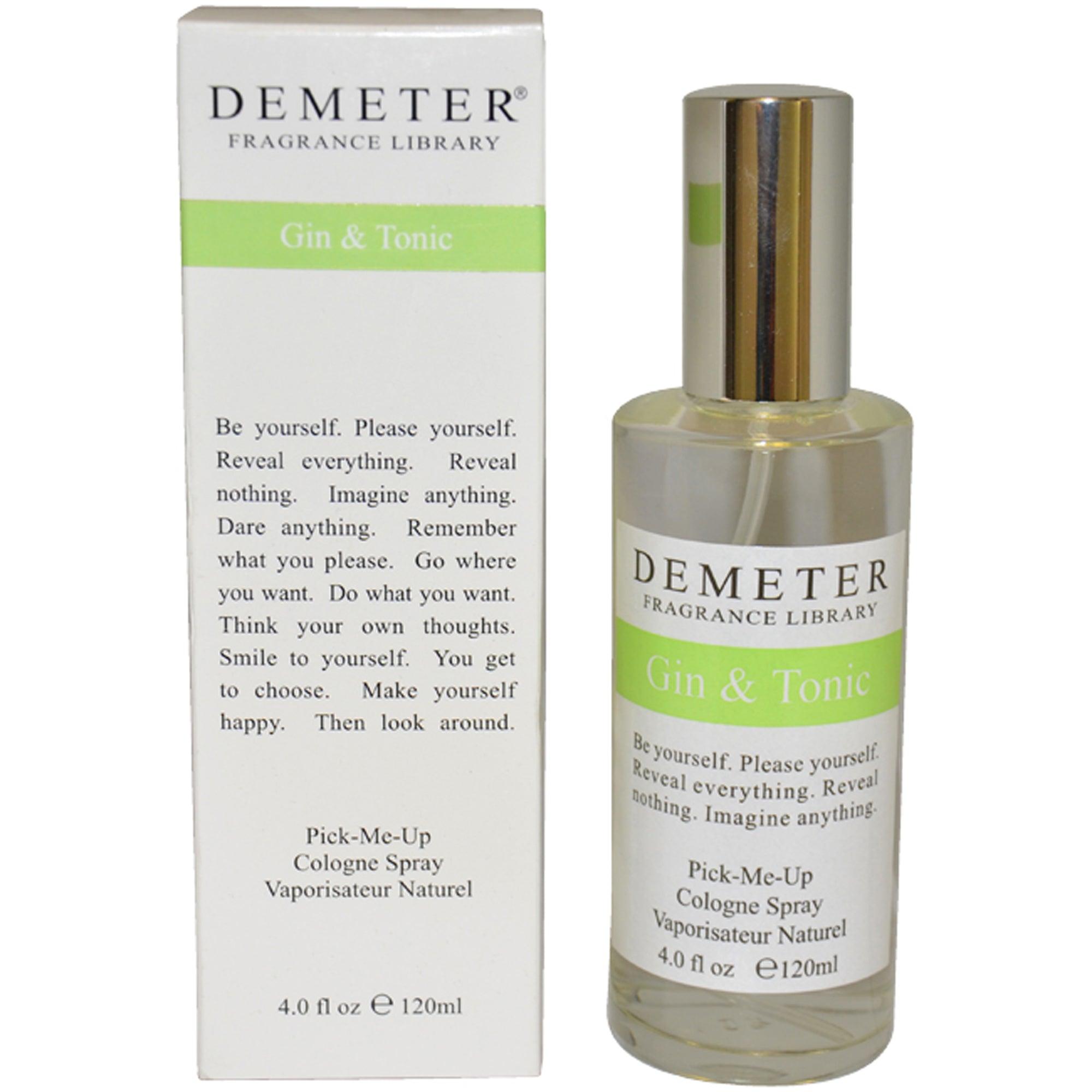 Demeter Gin and Tonic Eau De Cologne The fragrance mart