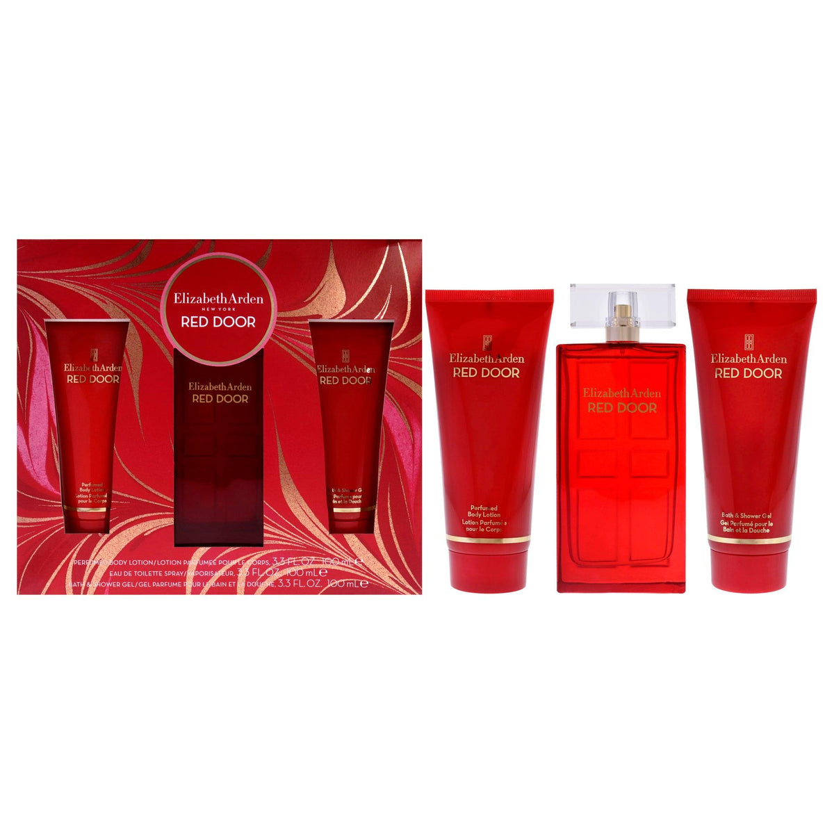 Elizabeth Arden Red Door 3 Pc Gift Set The fragrance mart