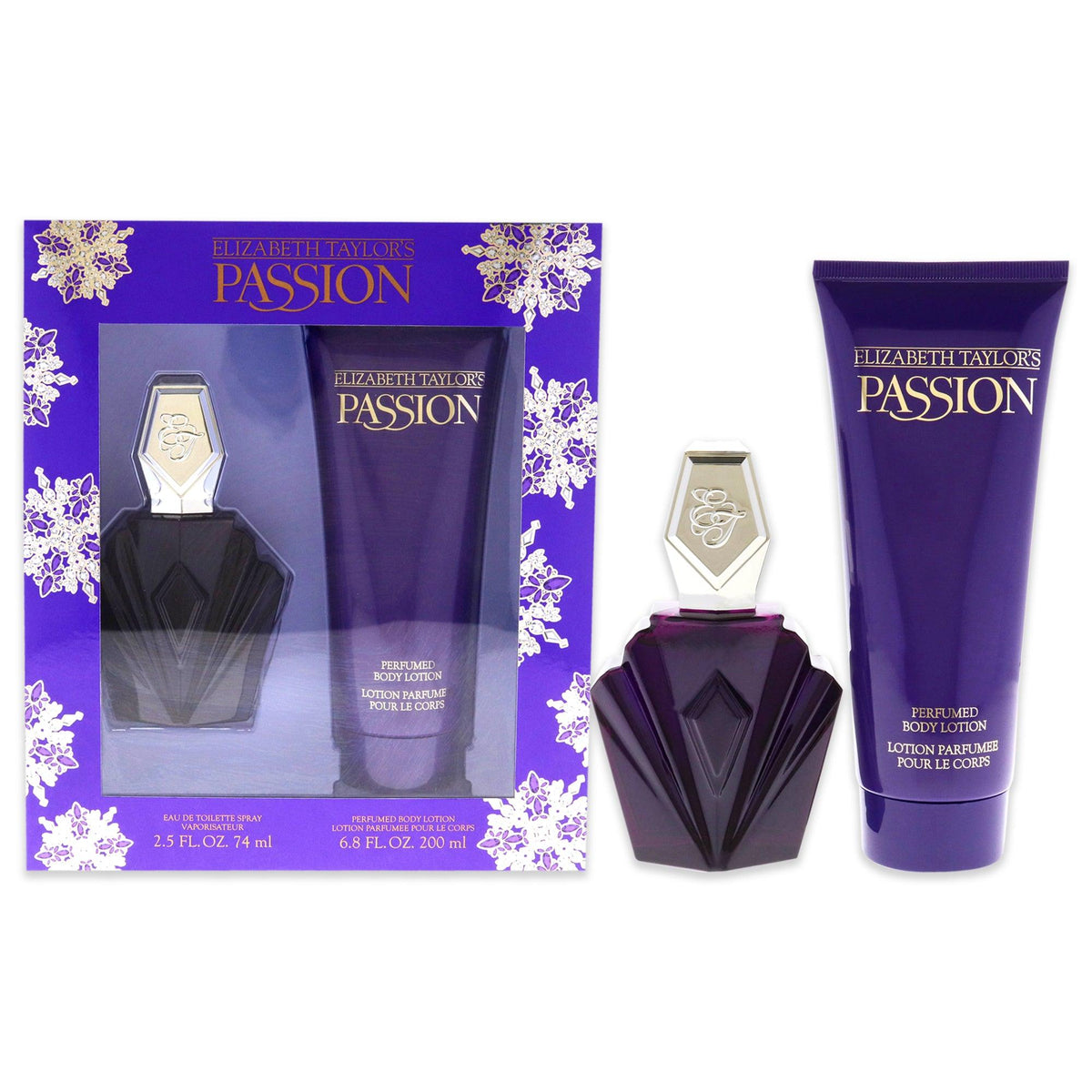 Elizabeth Taylor Passion 2 Pc Gift Set The fragrance mart