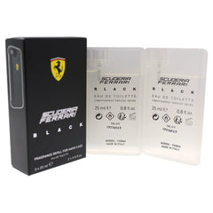 Ferrari Black Fragrance Refill For Hard Case Eau De Toilette The fragrance mart