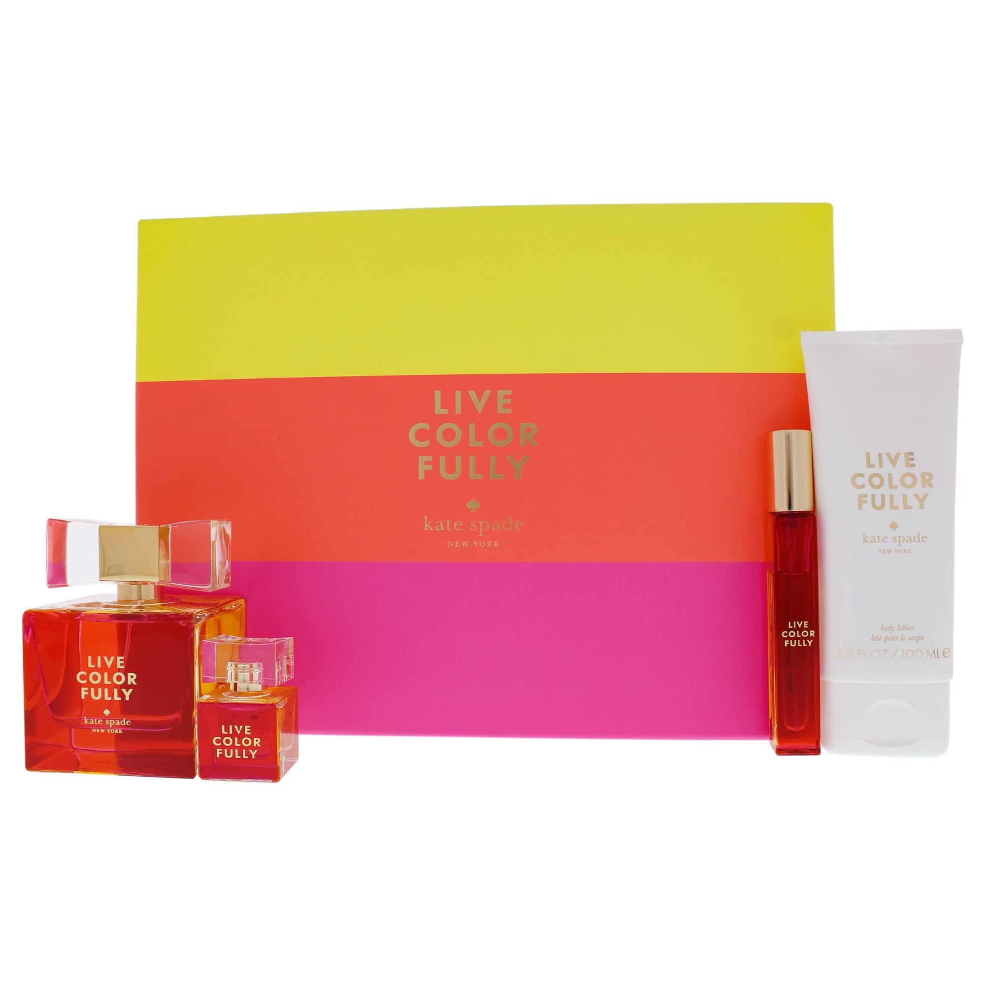 Kate Spade Live Colorfully 4 Pc Gift Set The fragrance mart