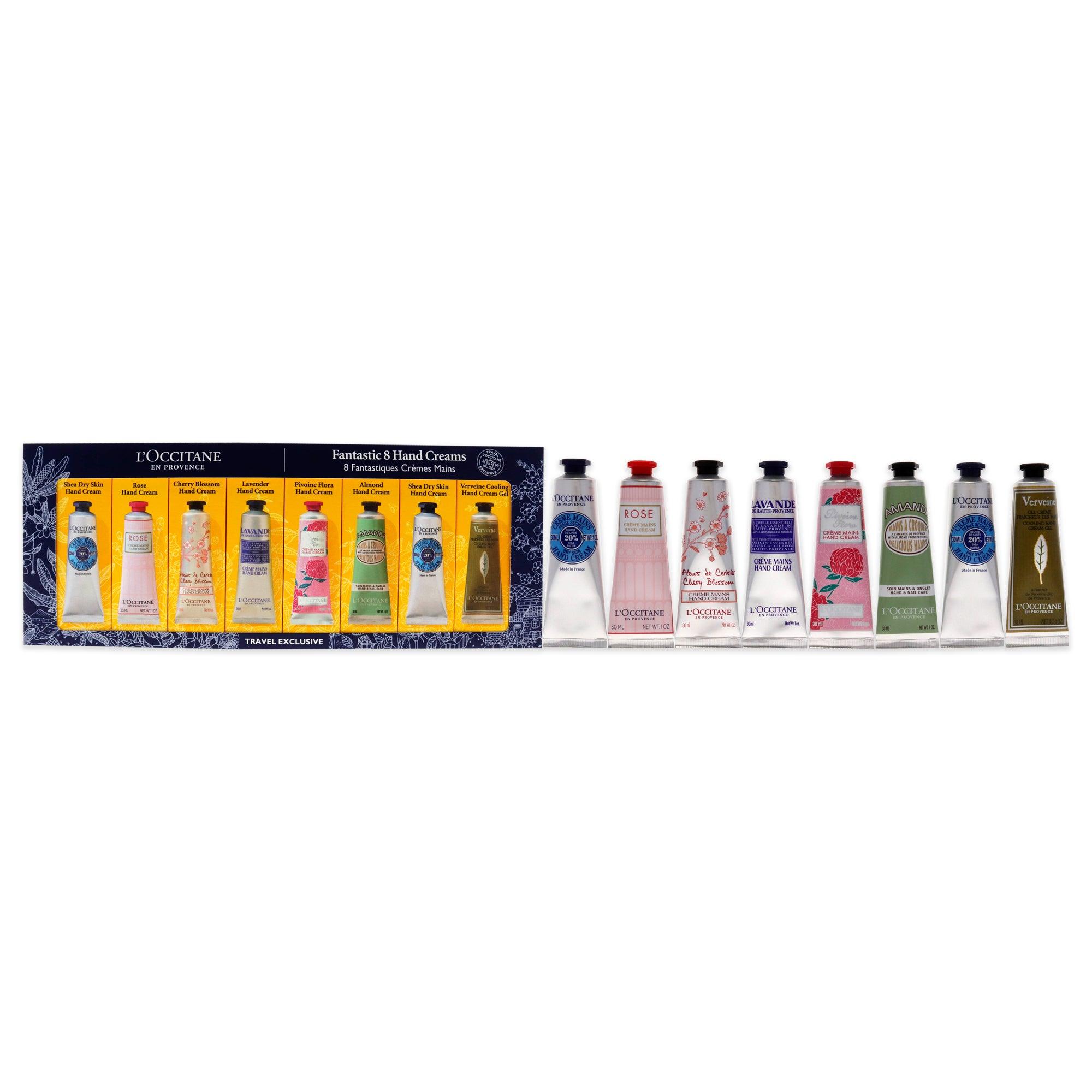 LOccitane Fantastic 8 Hand Creams Kit  The fragrance mart