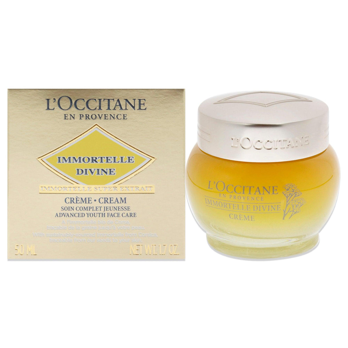 LOccitane Immortelle Divine Cream  The fragrance mart