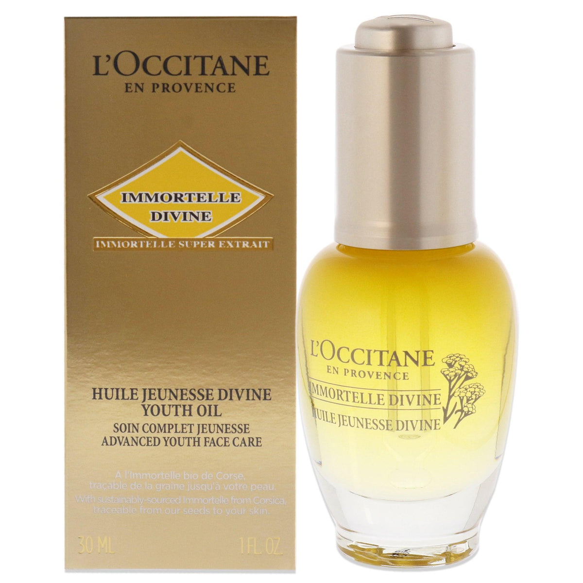 LOccitane Immortelle Divine Youth Oil  The fragrance mart