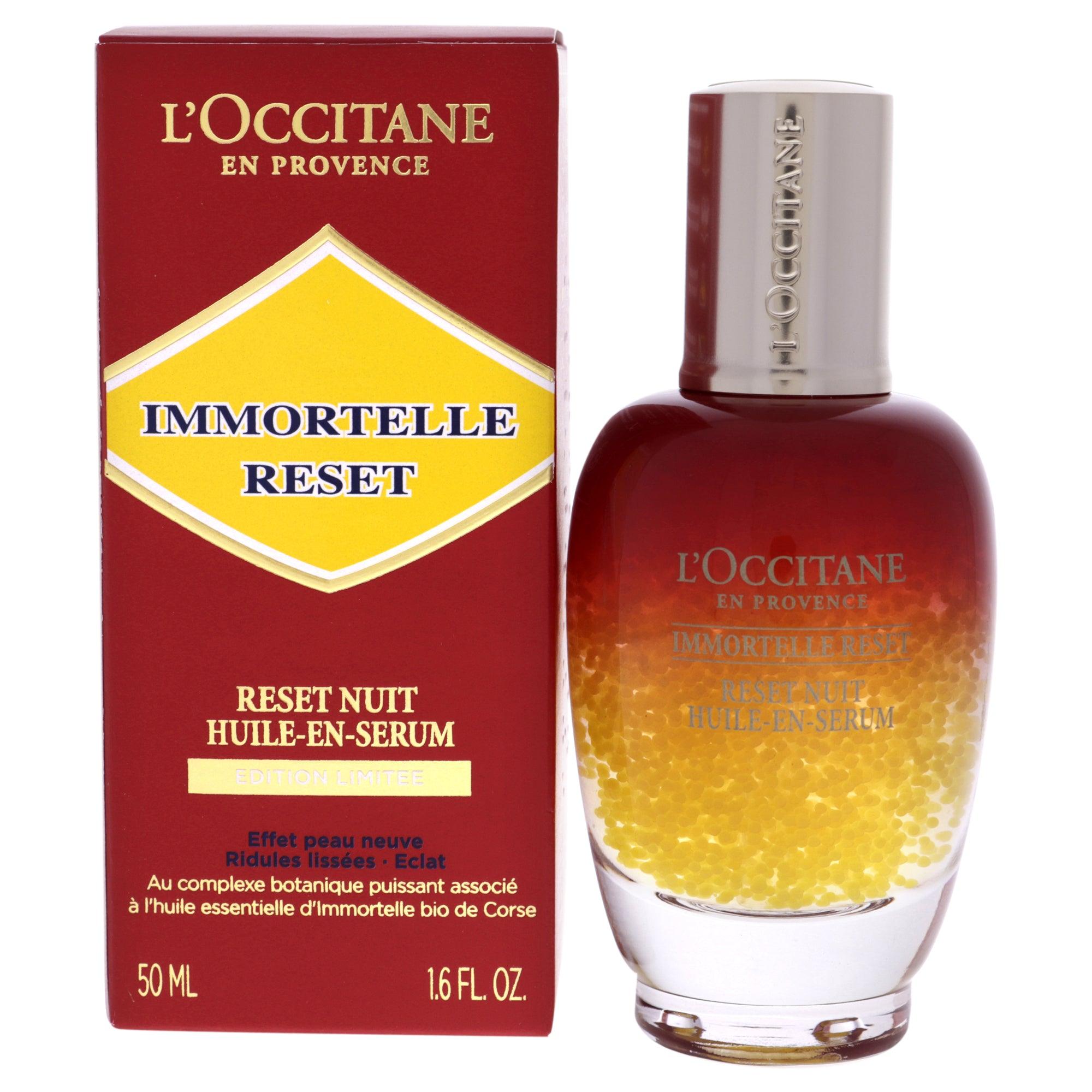 LOccitane Immortelle Reset Overnight Oil-In Serum  The fragrance mart