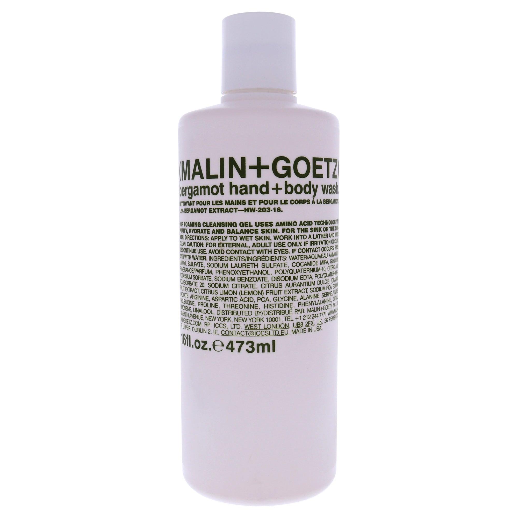 Malin + Goetz Bergamot Hand and Body Wash  The fragrance mart