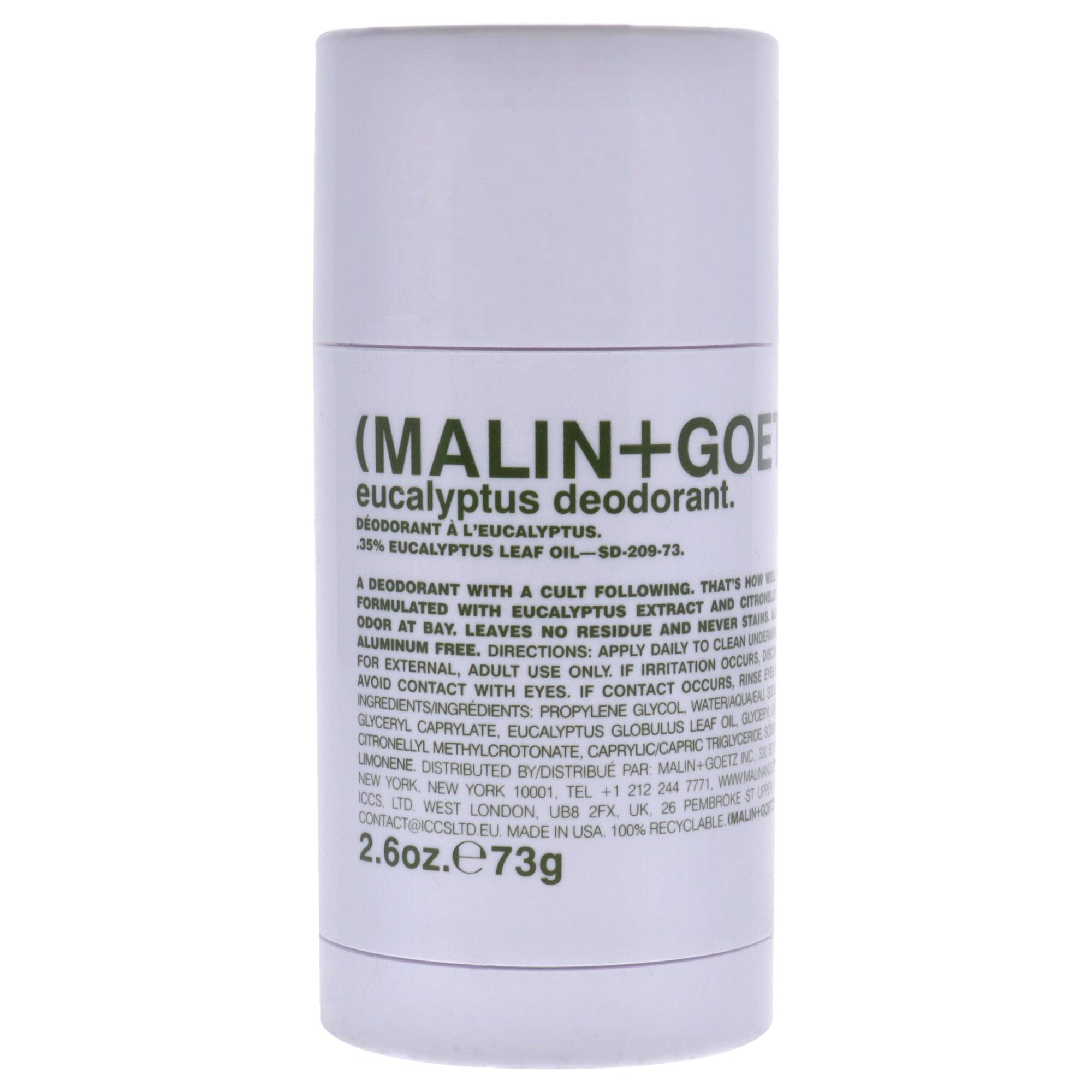 Malin + Goetz Eucalyptus Deodorant Stick  The fragrance mart