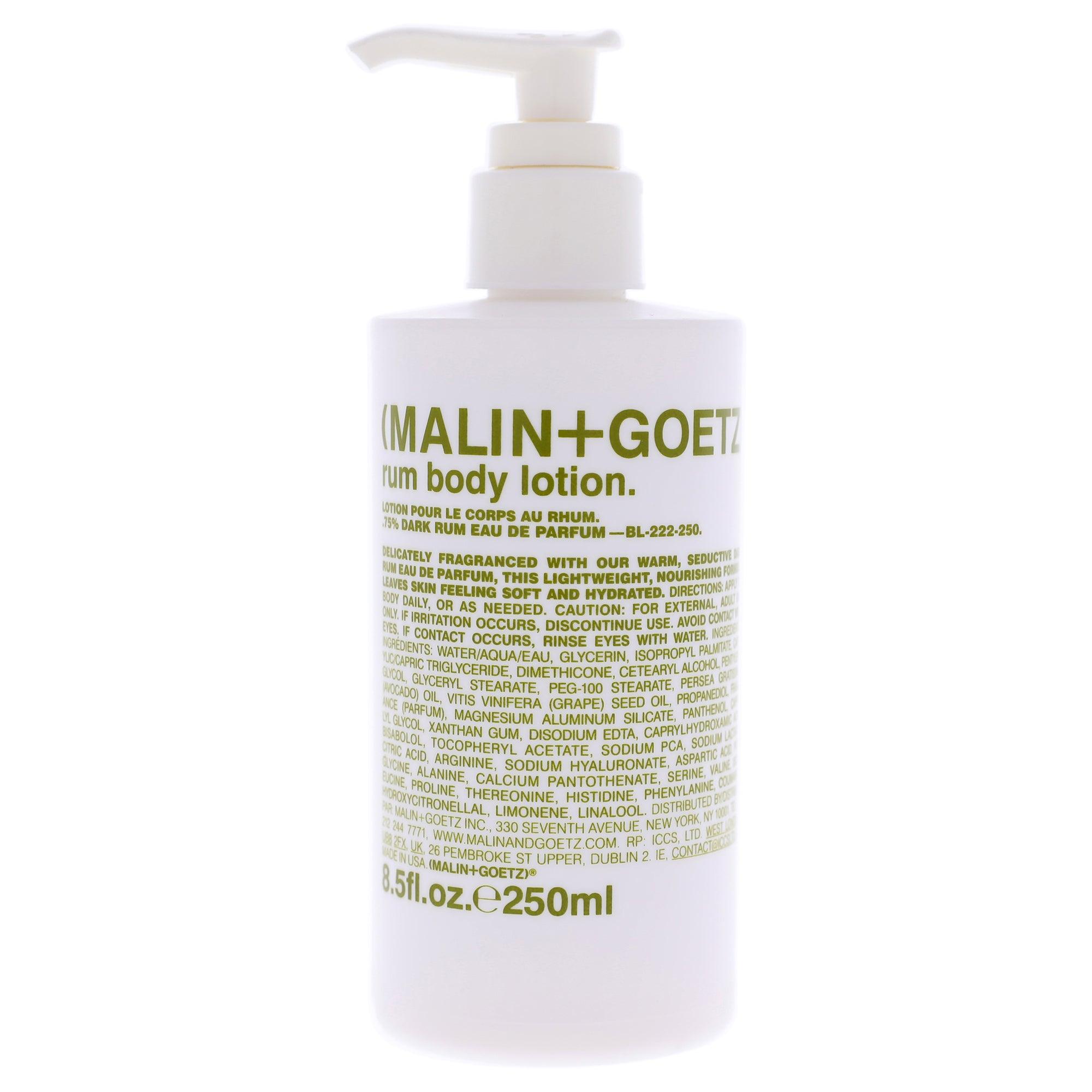 Malin + Goetz Rum Body Lotion  The fragrance mart