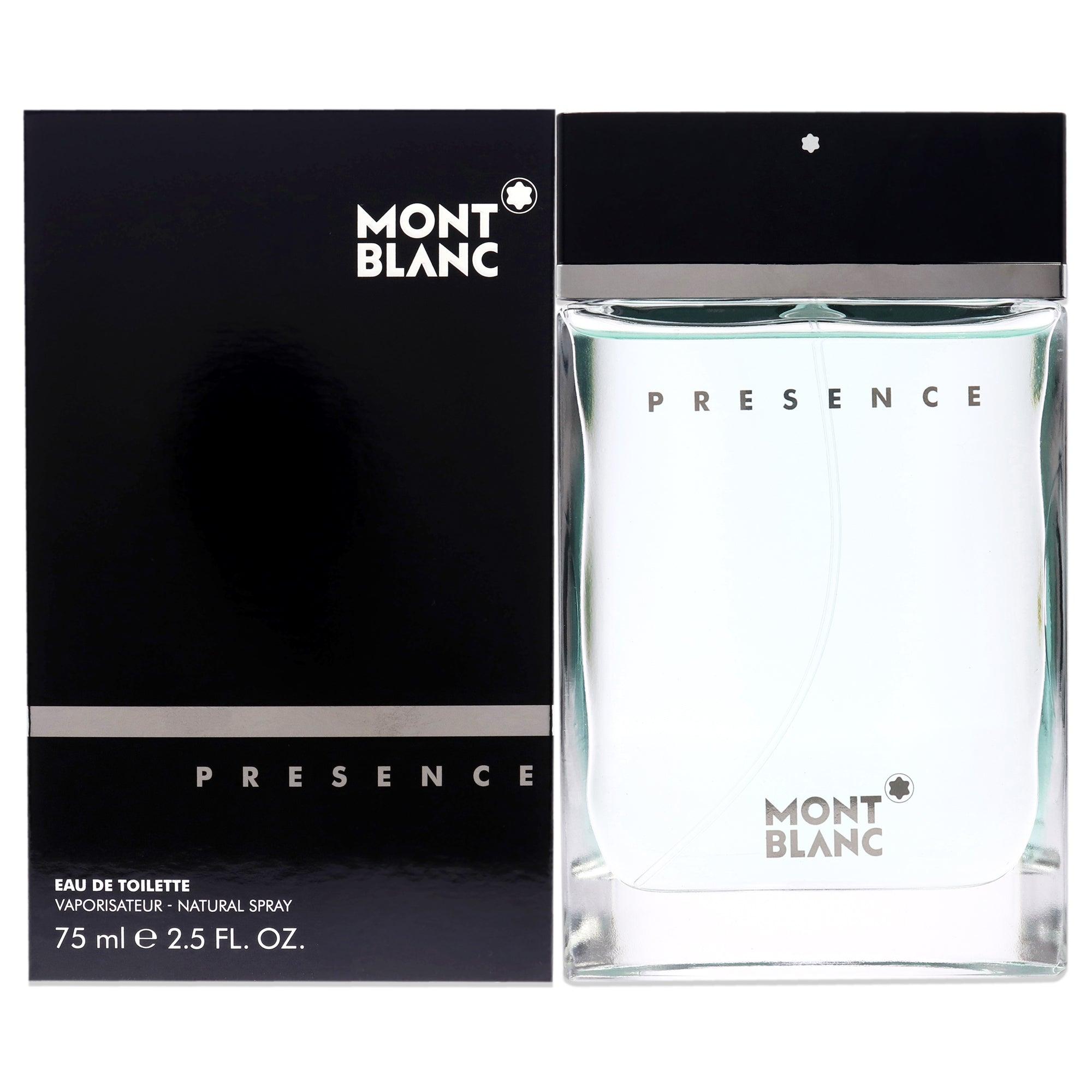 Mont Blanc Presence Eau De Toilette The fragrance mart