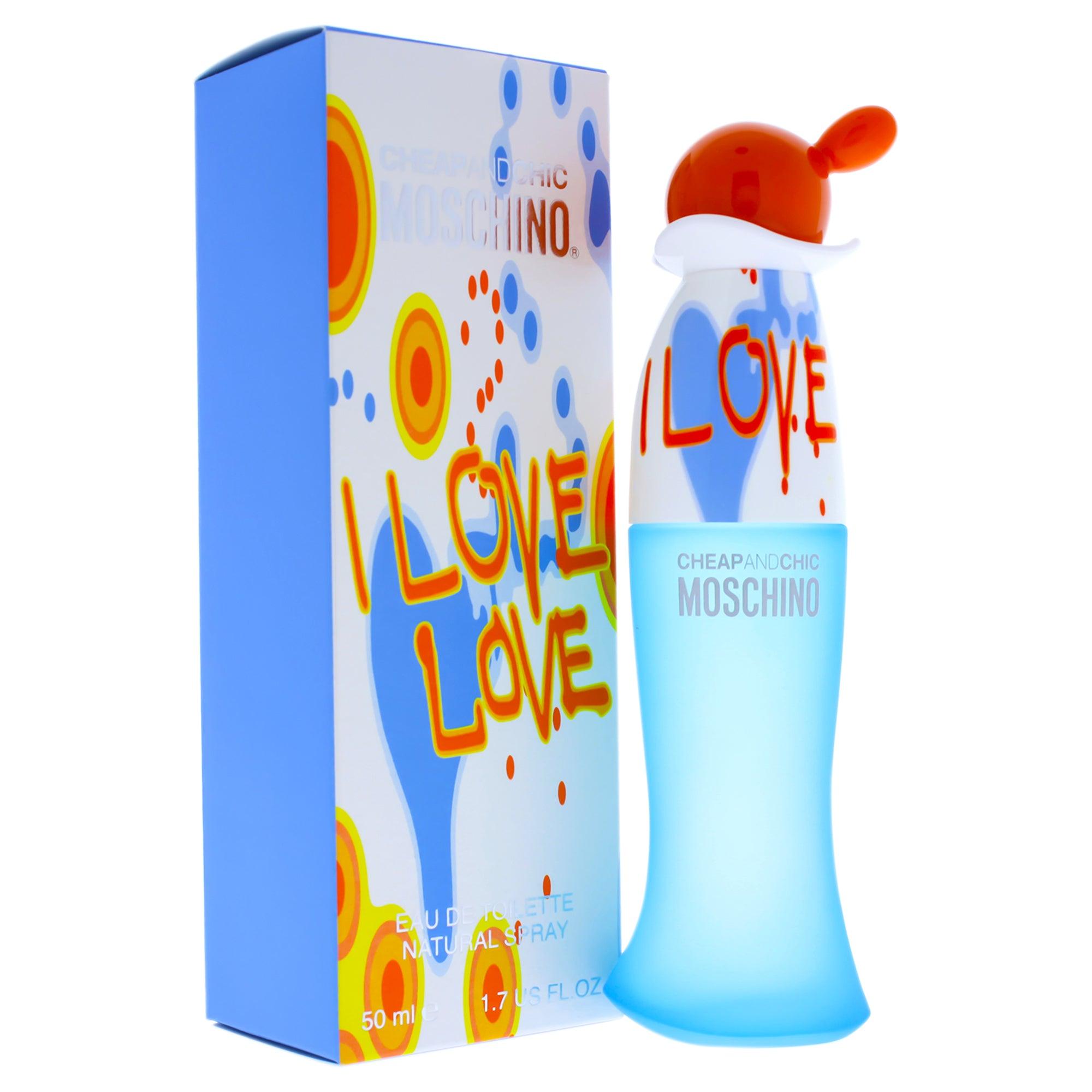 Moschino I Love Love Cheap and Chic Eau De Toilette The fragrance mart