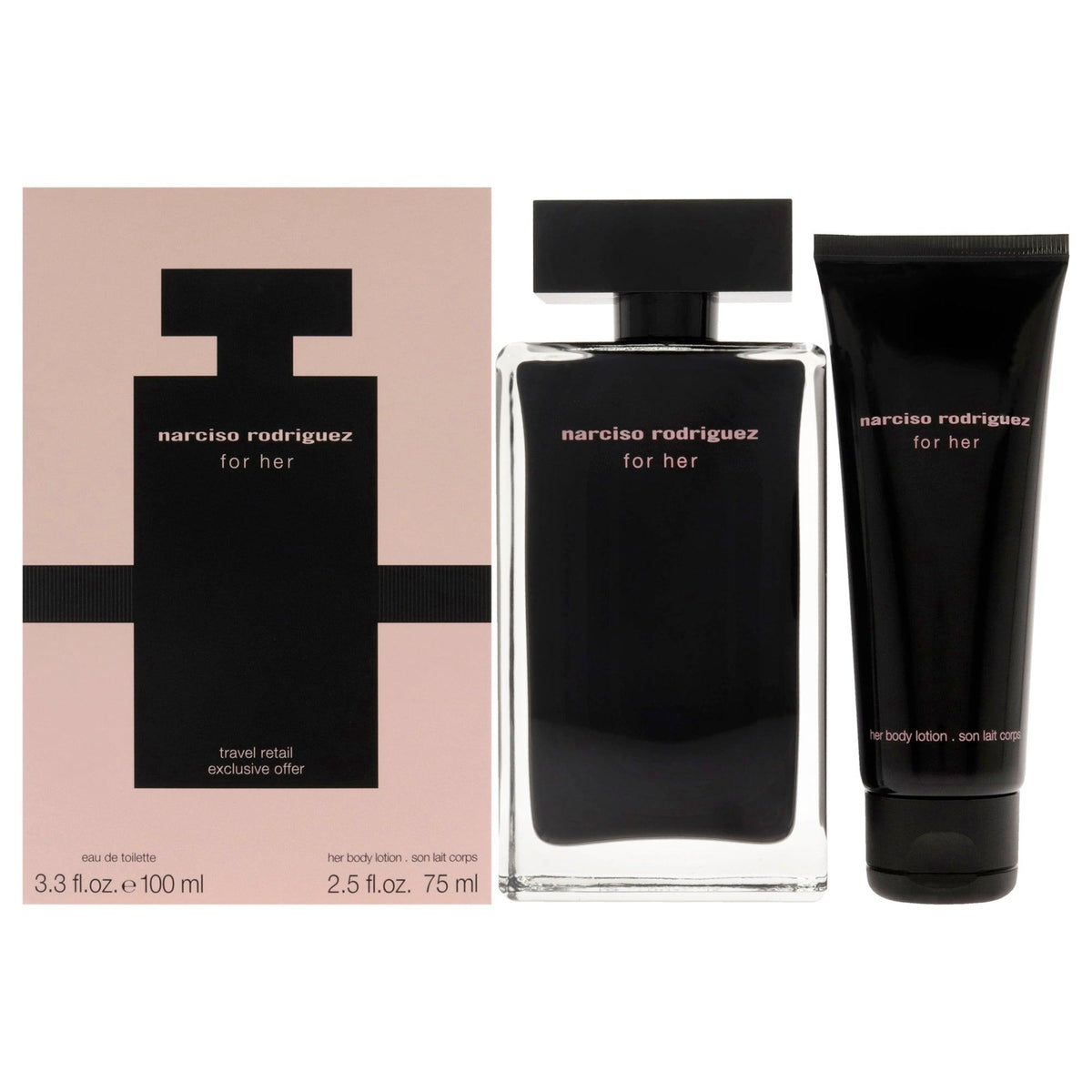 Narciso Rodriguez 2 Pc Gift Set The fragrance mart