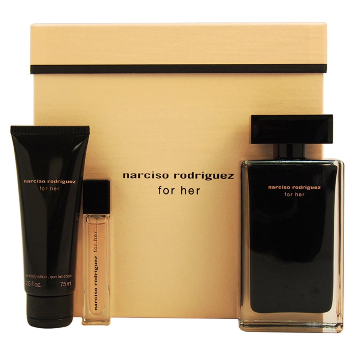 Narciso Rodriguez 3 Pc Gift Set The fragrance mart