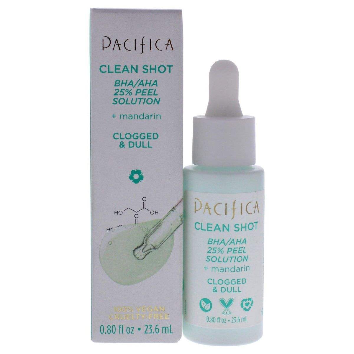 Pacifica Clean Shot BHA-AHA 25 Percent Peel Solution  The fragrance mart